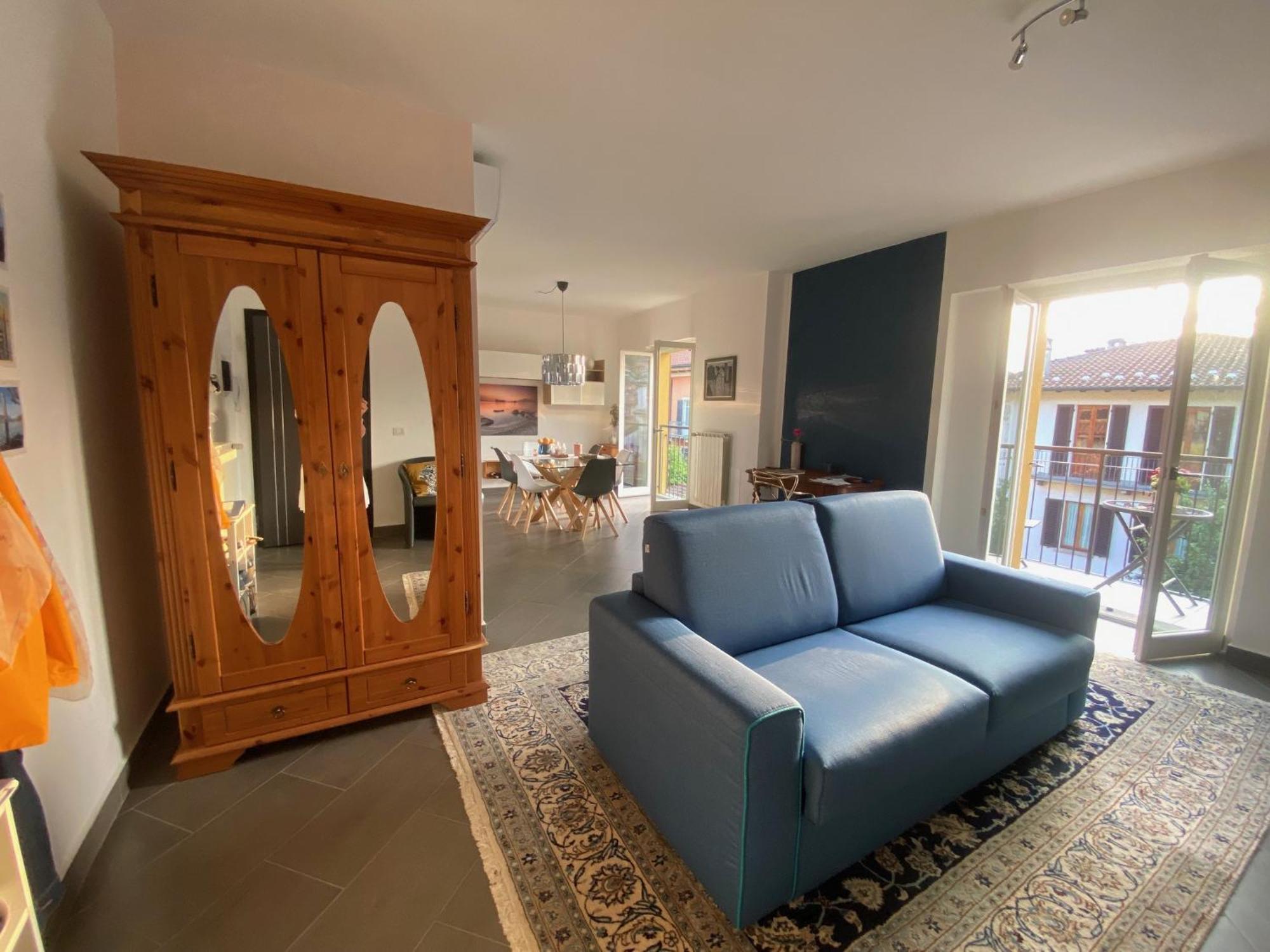 Penthouse Federico With Lake View - Residenza Silvana Вербания Экстерьер фото